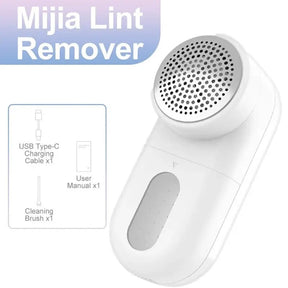 Effortless Fuzz Removal, Anywhere: XIAOMI MIJIA Rechargeable Fabric Shaver Saves Clothes & Sweaters