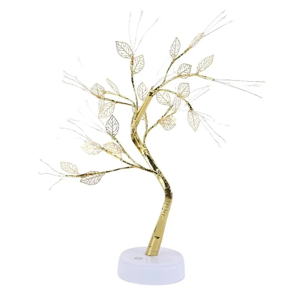 Tree LED Light USB Table Lamp Adjustable Touch Switch DIY Artificial Xmas Tree