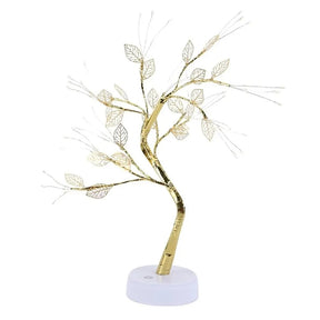 Tree LED Light USB Table Lamp Adjustable Touch Switch DIY Artificial Xmas Tree