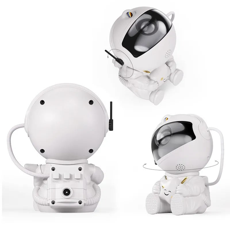 Galaxy Star Projector LED Night Light Starry Sky Astronaut Porjectors Lamp For Decoration